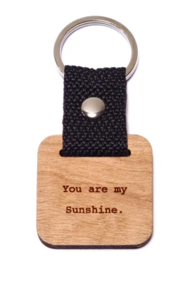 You are my Sunshine. (2) fa kulcstartó