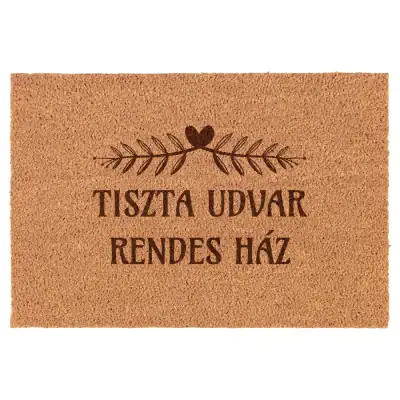 Tiszta udvar - Rendes ház lábtörlő