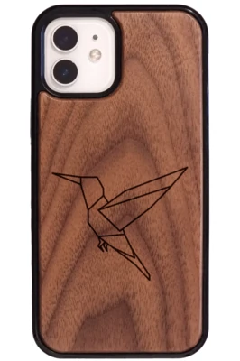 Geometric hummingbird - iPhone fa telefontok