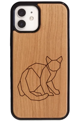 Geometric cat - iPhone fa telefontok